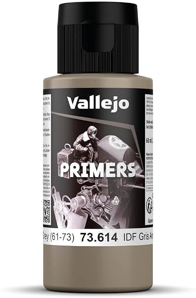 Vallejo Quick-Drying Acrylic Primer for Airbrush 60 ml Modeling Miniatures