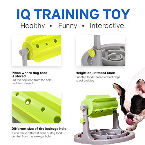 Tarvos Dog Cat Food Puzzle Toy Slow Feeder Dog Puzzle Toys