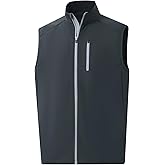 M MAELREG Mens Vests Outerwear Windproof Lightweight Softshell Vests Zip Pockets Sports Sleeveless Jacket Golf Vests for Men