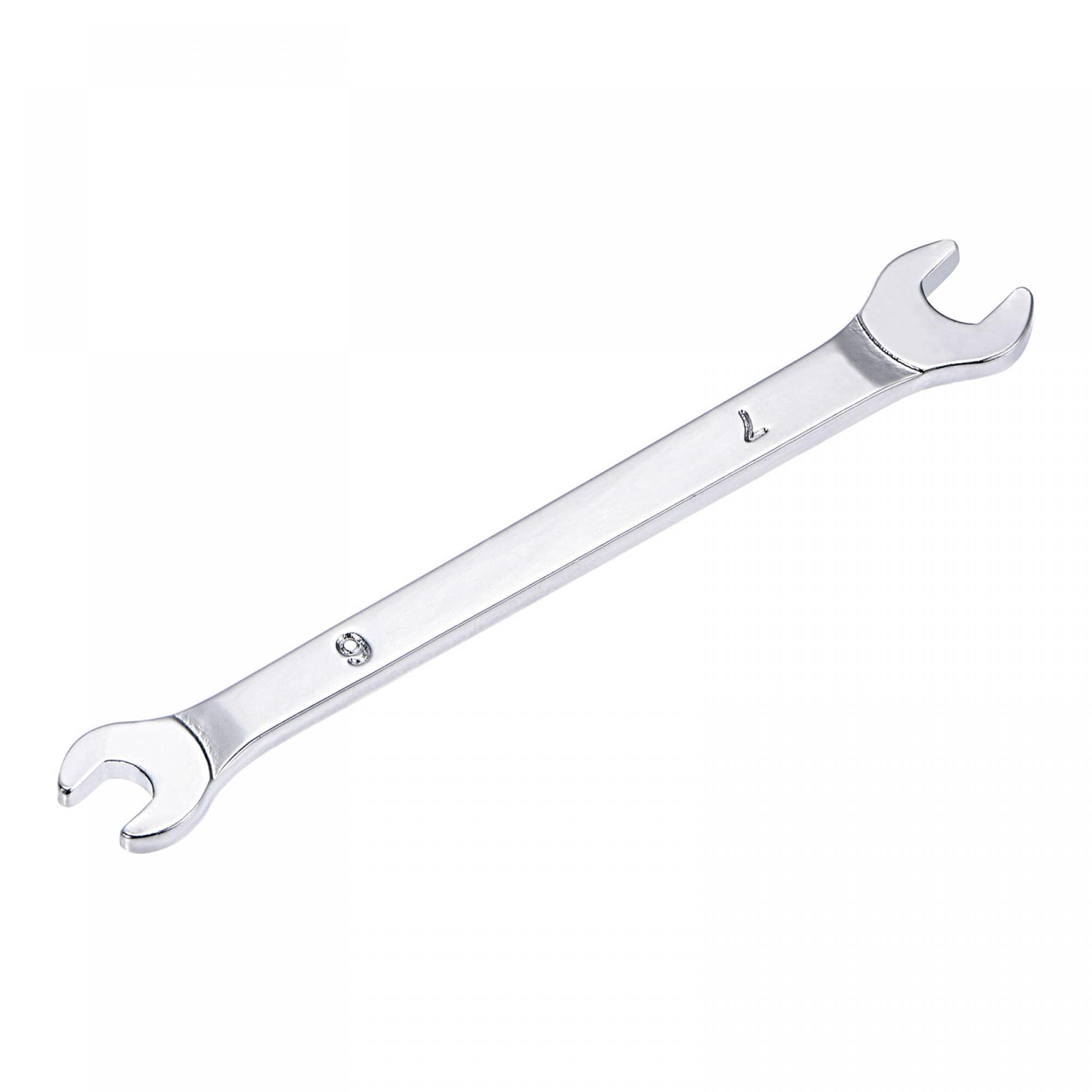 uxcell Thin Open End Wrench, 6mm x 7mm Metric