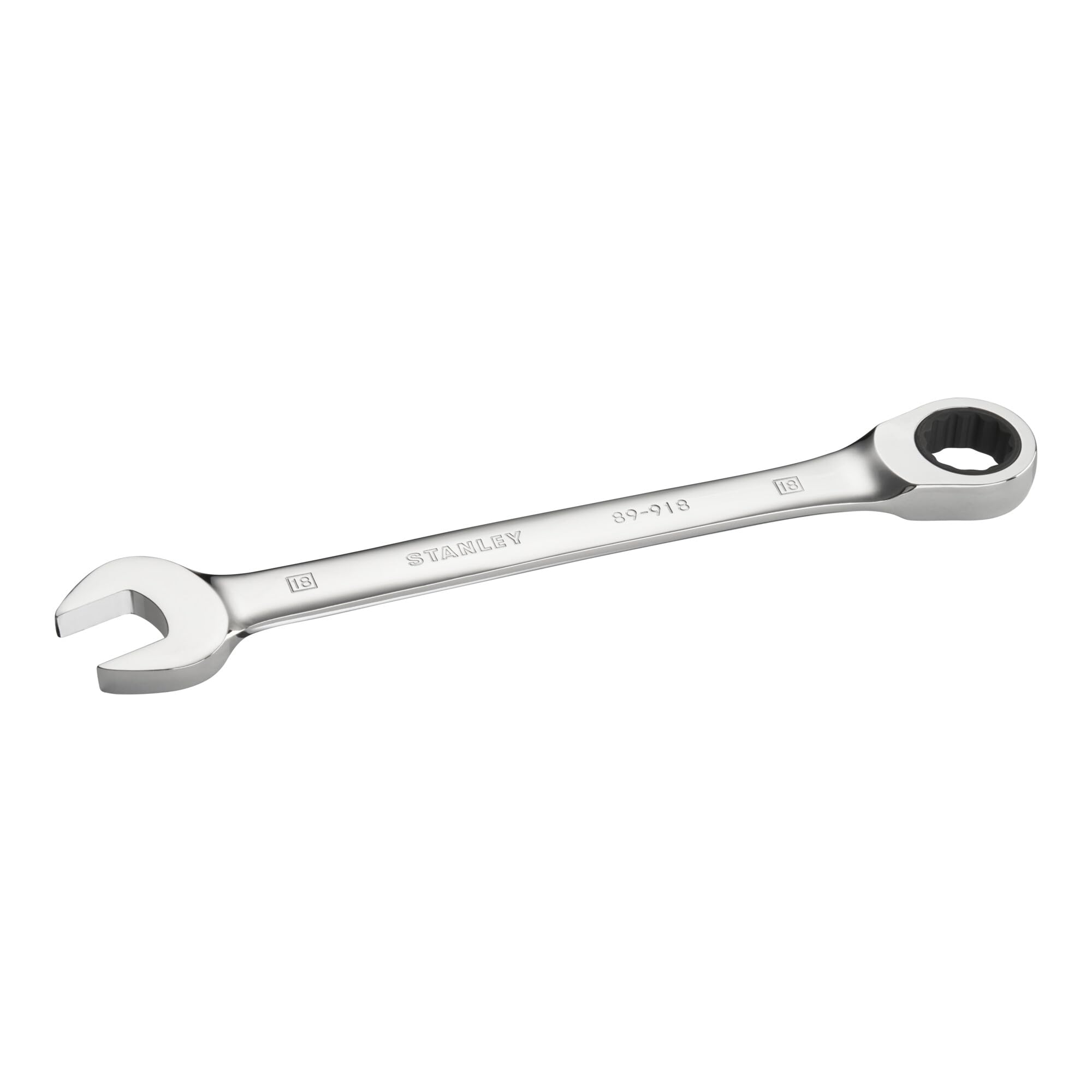 STANLEY STMT89918-0 Wrench De Ratchet Plana 18mm for DIYers & Professionals, Designed for Repair and Installation tasks, 18mm