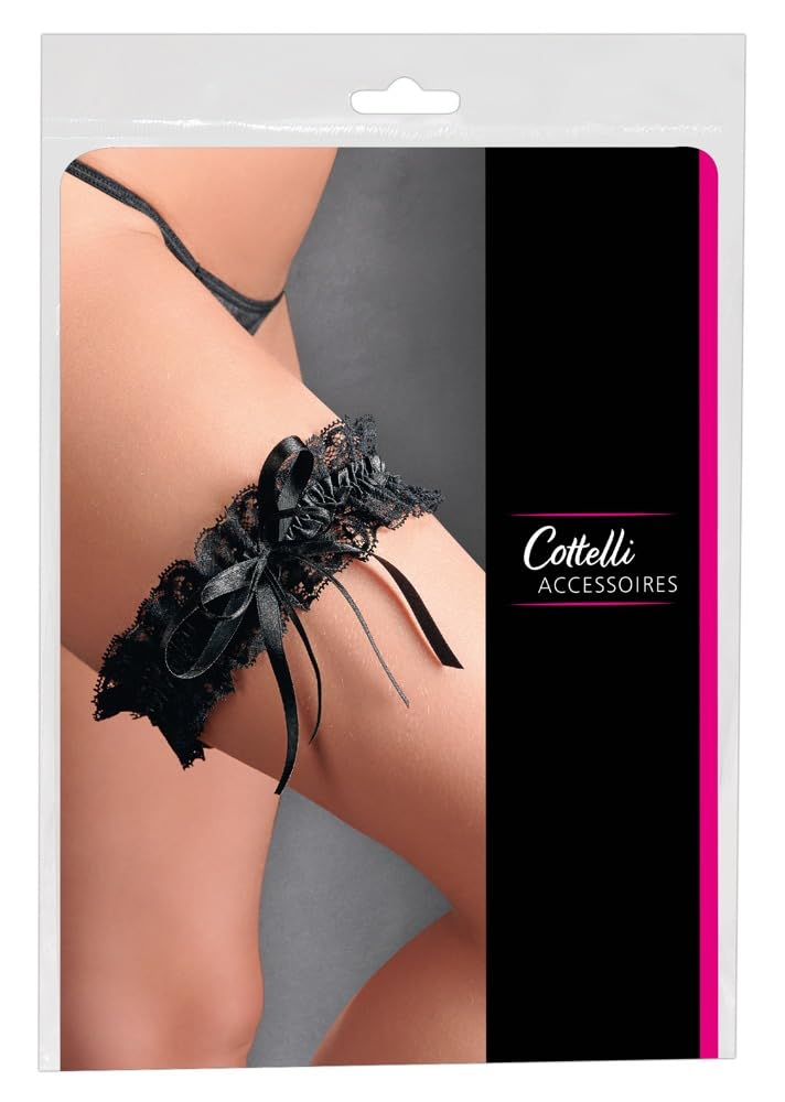 Cottelli Collection Black Lace Garter