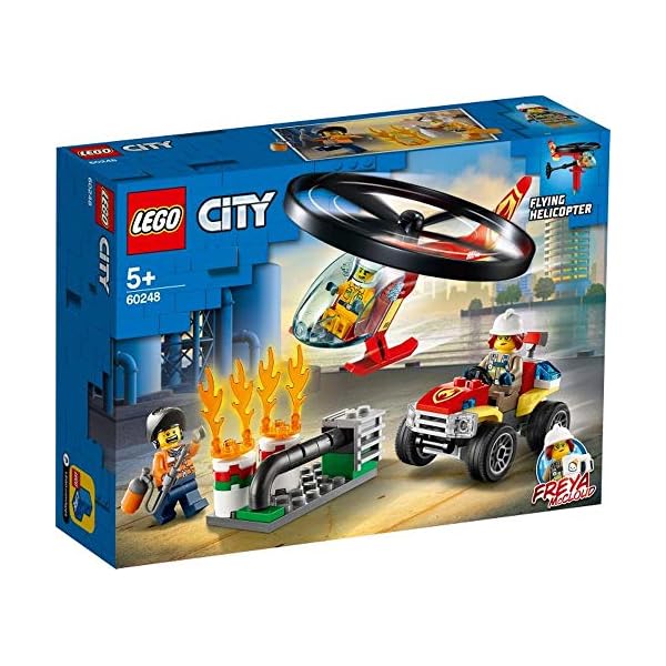 wow Lego® City Einsatz mit dem Feuerwehrhubschrauber, ab 5 Jahre