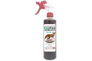 PREDATORPEE Predator Pee 100% Fox Urine - Territorial Marking Scent - Creates Illusion That Fox is Nearby - 16 oz