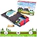 Kids Travel Tray - With FREE Crayons + Printable Childrens Activity Book. Small Portable Lap Accessory Organizer for Baby, Infant, Toddler to Play, Draw, Snack in Car Seat, Airplane, Bus, Stroller
