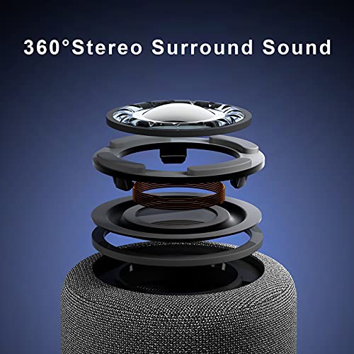 BJ Bluetooth Speaker with Earbuds 2 in 1, Portable Mini Speakers