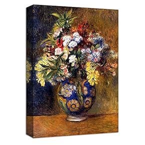 Canvas Wall Art Dance in The Country by Pierre-Auguste Renoir Canvas Prints Home Artwork Decoration for Living Room,Bedroom - 12x18 inches