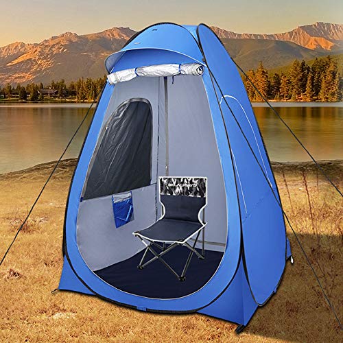 LOY 2-lagiges Anti-Moskito-Angelzelt - Pop Up Regenschutzduschkabine mit Lüftungsfenstern, Sonnenschutz Tipi für Camping… – Bild 8
