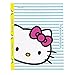 Trapper Keeper Hello Kitty 2-Pocket Folders with Snapper Trapper by Mead, Assorted Designs, 6 Pack (73461)