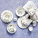 Royal Doulton Bunnykins Classic Nurseryware 2 Piece Christening Set (Plate, 1 Handled Mug)