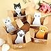 Fascola Mini Cute Cartoon Kawaii Cats and Dogs Memo pad Box Sticky Notes for Kids Gifts Post It Note Office Supplies ,Pack of 5