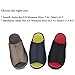 Relaxed Foot Slippers | Sporty Model indoor and outdoor | 1 Pair with Storage Bag
