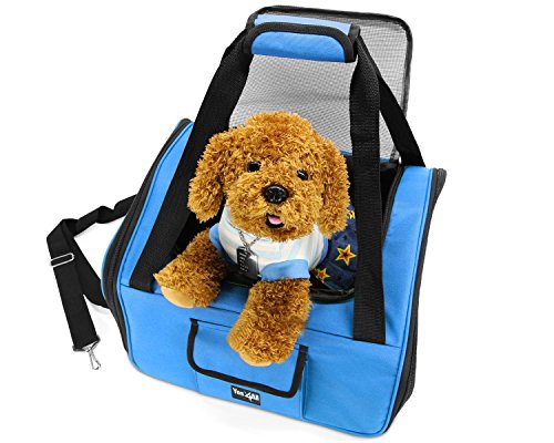 Yes4All Best Pet Booster Seat for Cars, Trucks and SUVs - L - Light
Blue - ²DX5AZ
