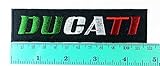Ducati Motorcycles Biker Racing Sport Appliques Hat Cap Polo Backpack Clothing Jacket Shirt DIY Embroidered Iron on / Sew on Patch