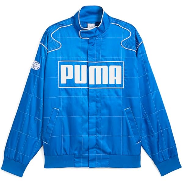 PUMA Mens Childhood Dreams Button Up Jacket Athletic