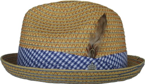 Christys Crown "Sapphire" Paper Braid Fedora (Medium / Large)