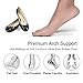 NANOOER Arch Support Insoles for Flat Feet, Plantar Fasciitis, Relieve Pain for Women and Men - 3pairs (Transparent)