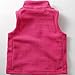 LittleSpring Toddler Girls Fleece Vests Zipper Lightweight Soft Hot Pink, Size 4