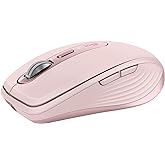 Logitech MX Anywhere 3S Compact Wireless Mouse, Fast Scrolling, 8K DPI Any-Surface Tracking, Quiet Clicks, Programmable Butto