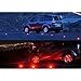Exlight LED Car Emergency Beacon Flares- Pack of 3, Red