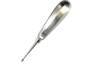 SURGIMAC Dental Elevator #60 Spade Elevator Concave Tip Stainless Steel Root Extracting Elevator
