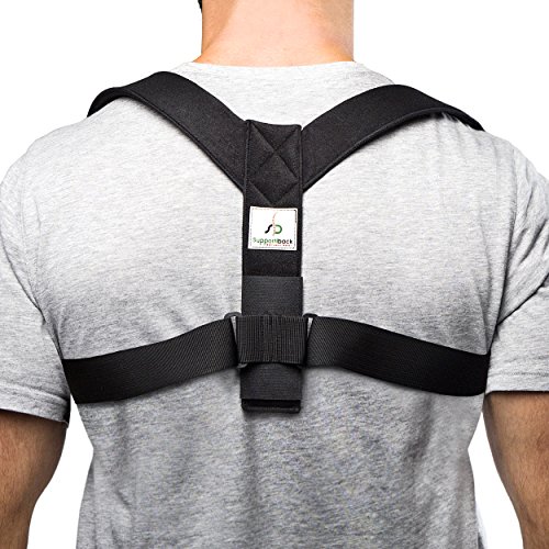 Supportiback Posture Therapy Upper Back Brace, Posture Corrector and