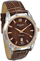 Nivada NG42551GBICCR Reloj Formal para Hombre, Ovalado