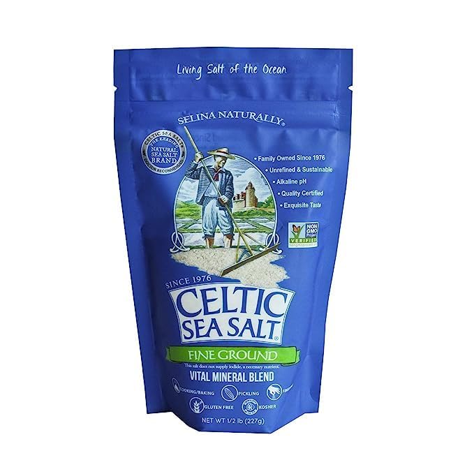Celtic Sea Salt, Fine Ground Resealable Bag, 8 oz Pricepulse