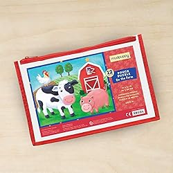Mudpuppy Under the Sea Pouch Puzzle, 12 Extra Thick