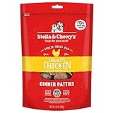 Stella & Chewy's Freeze-Dried Raw Chewy's Chicken Dinner Patties Grain-Free Dog Food, 25 oz bag