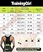 TrainingGirl Women Hot Slimming Sauna Sweat Vest Neoprene Body Shaper for Weight Loss Tummy Fat Burner Workout Tank Tops (Black Tank Top Sweat Vest, M Size Chart in Our Pictures)