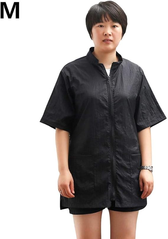 Baiansy Dog Pet Grooming Smock Barber Apron Smock Pockets zipper Jacket