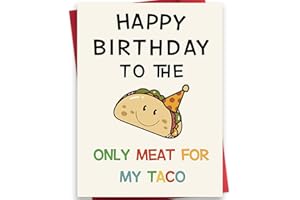 fancu Best Birthday Decorations for Men, Funny Birthday Gifts for Husband, Happy Birthday Cards for Boyfriend