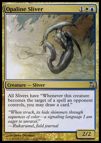 Magic The Gathering - Opaline Sliver - Time Spiral