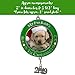BANBERRY DESIGNS 2024 Puppy's First Xmas Photo Ornament Keepsake - Picture Ornament with Charm & Engraved My Fur Baby's 1st Christmas