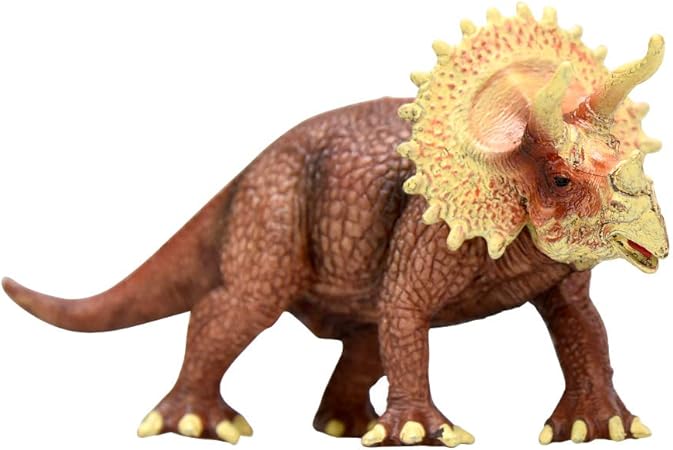 Amazon Kichibei トリケラトプス 草食 恐竜 三本角 リアル 大迫力 おもちゃ フィギュア 人形 子供 両足自立 フィギュア ドール 通販