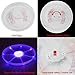 Flying Disc CFTech Ultimate LED Light Up Sport Disc Glow in the Dark Durable and Long Flight, 127 Gram, Diameter 9.8 inch