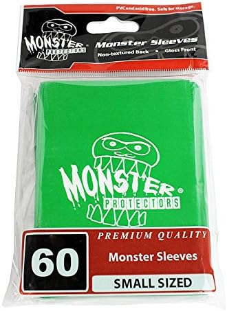 Amazon モンスター プロテクター スリーブ グリーン 緑 60枚入り 遊戯王サイズ プロテクター Monster Protector トレカ 通販