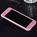 Supstar Full Body Luxury Bling Glitter Crystal Diamond Guardshield Matte Shinning Screen Protector Film Sparkly Sticker for iPhone 6/6S (4.7inch: rose)