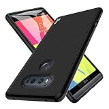 LG V20 Case, DGtle Anti-Scratches TPU Gel Premium Slim Flexible Soft Bumper Rubber Protective Case Cover for LG V20 (Matte Black)