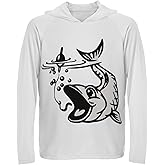 Custom Unisex UV Shirts Sun Protection Hoodie For Men Women, Personalized Your Own SPF 50+ Shirt For Fishing Hiking Outdoor