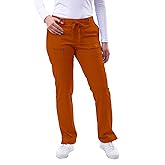Adar Pro Scrubs for Women - Skinny Leg Yoga Scrub Pants