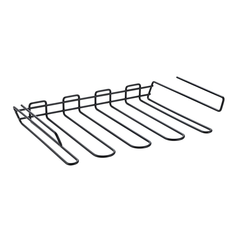 Metaltex Subshelf Goblet Holder, Black, 38x26x7