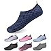 LINGMAO Mens Water Shoes Aqua Swim Summer Socks Slip-On for Beach Surf Pool Yoga Outdoor