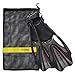 U.S. Divers Proflex FX Fin With Mesh Carrying Bag, Titanium, Large Men 10-13 Large Lady 11.5-14.5