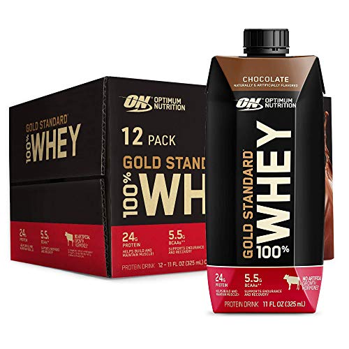 Optimum Nutrition Standard 100 Whey Protein Shake, Ready to Drink