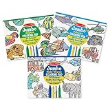 Melissa & Doug Jumbo 50-Page Kids' Coloring Pads