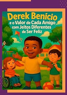 Livro Derek Benício e o Valor de Cada Amigo com Jeitos Diferentes de Ser Feliz