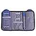 Lekesky Insulin Cooler Travel Case for Diabetic Organizer Insulated Cooling Bag with 2 Ice Packs, Grey