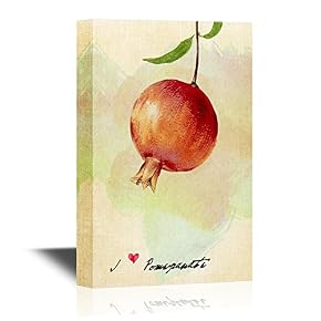Vintage Style Fruit Painting